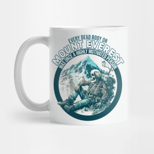 Mount Everest Demotivational Mug